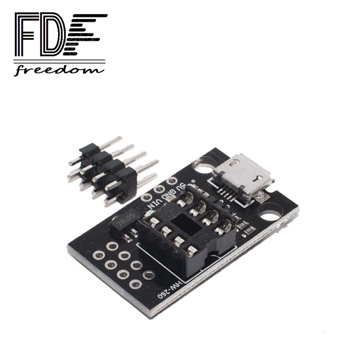 1 шт. синий черный TINY85 Digispark новый Kickstarter IIC I2C USB Micro макетная плата ATTINY85 модуль для