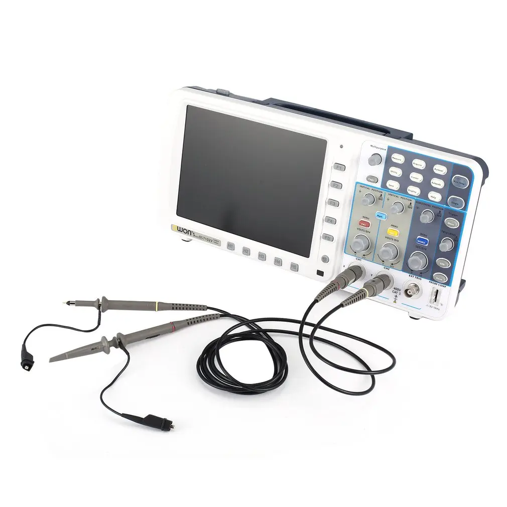 Owon двойной канал глубокой памяти 8 дюймов ЖК-дисплей цифровой осциллограф для