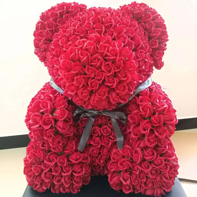 Недавно вспененный пенополистирол белый пены медведь формы DIY ко Дню Святого