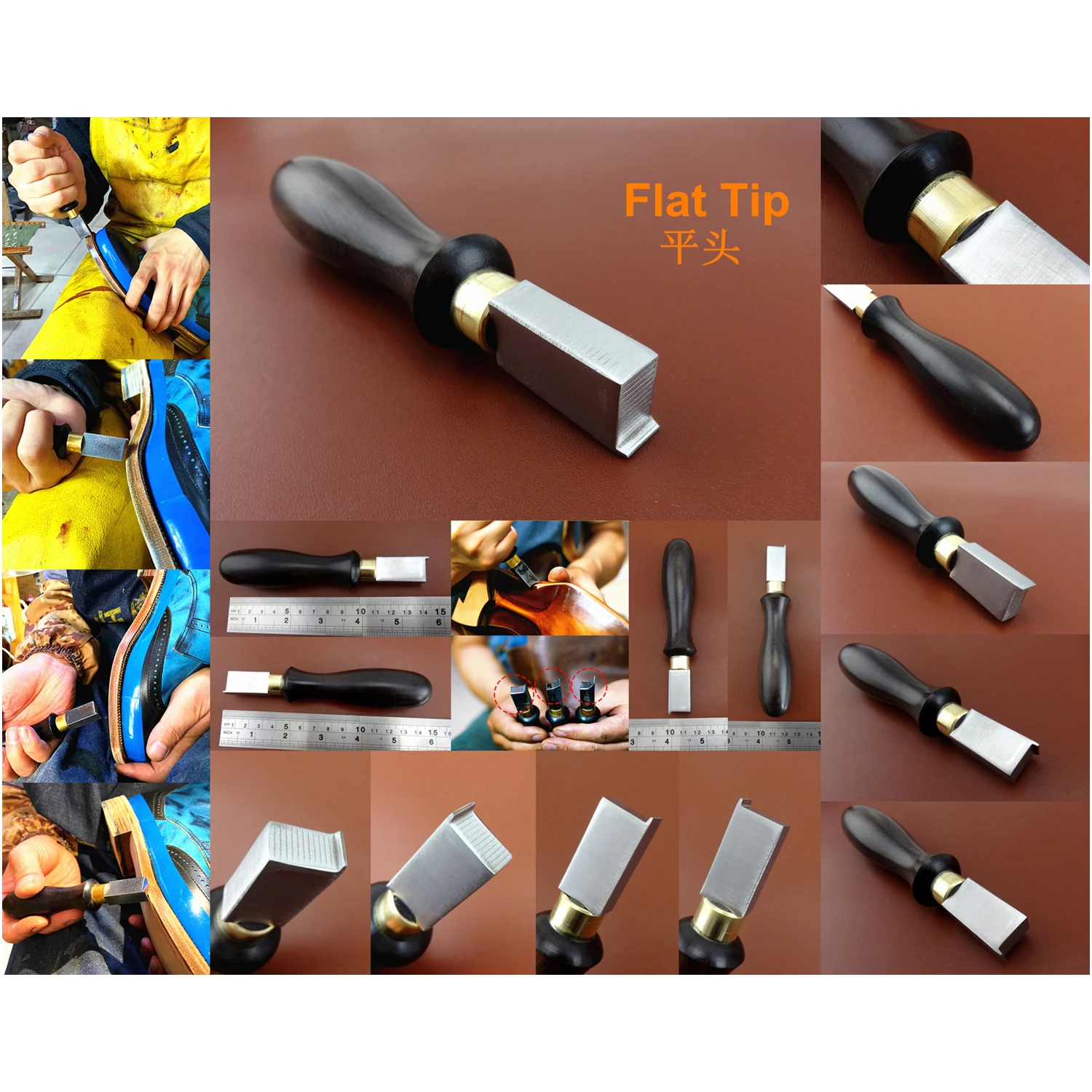 1 шт. Кожа ремесло обувница Cobbler подошва пятки край паяльник для подключения к