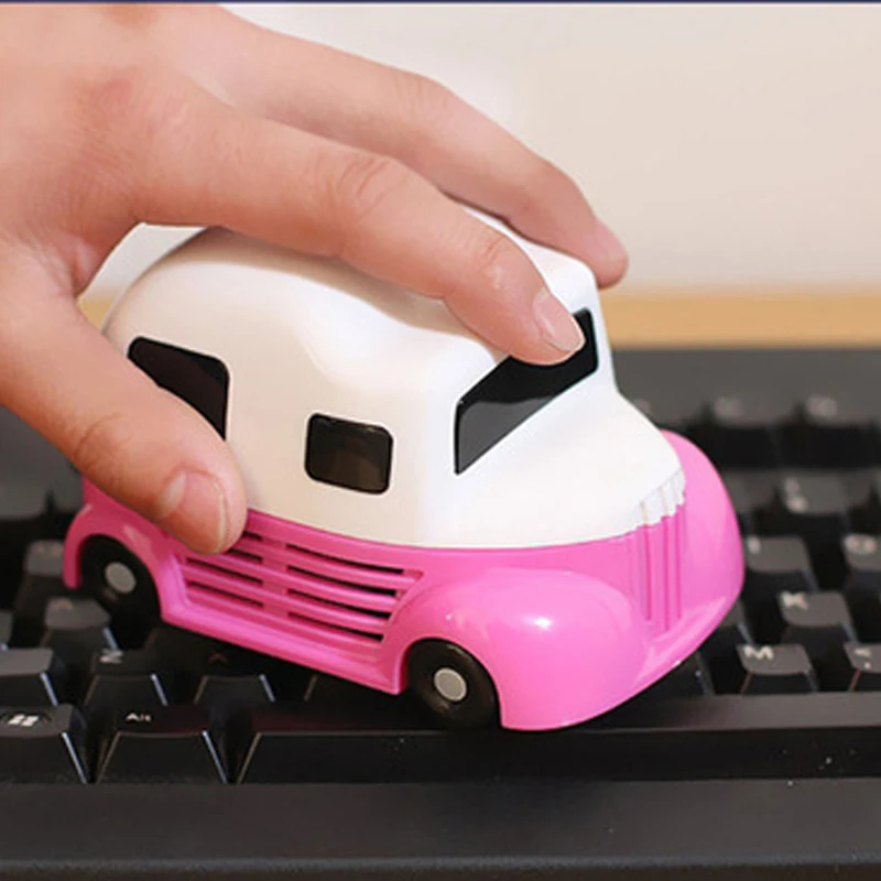 

Mini Car Vacuum Table Keyboard Vacuum Cleaner Handheld Dust Collector Office Crumbs Children's Removal Rubber Crumbs Clean