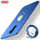 Для Xiaomi Redmi Note 8 чехол MSVII кольцо на палец тонкий матовый Xiami Xiomi Redmi Note 8 Pro чехол металлический держатель Чехол Redmi Note 8 Pro