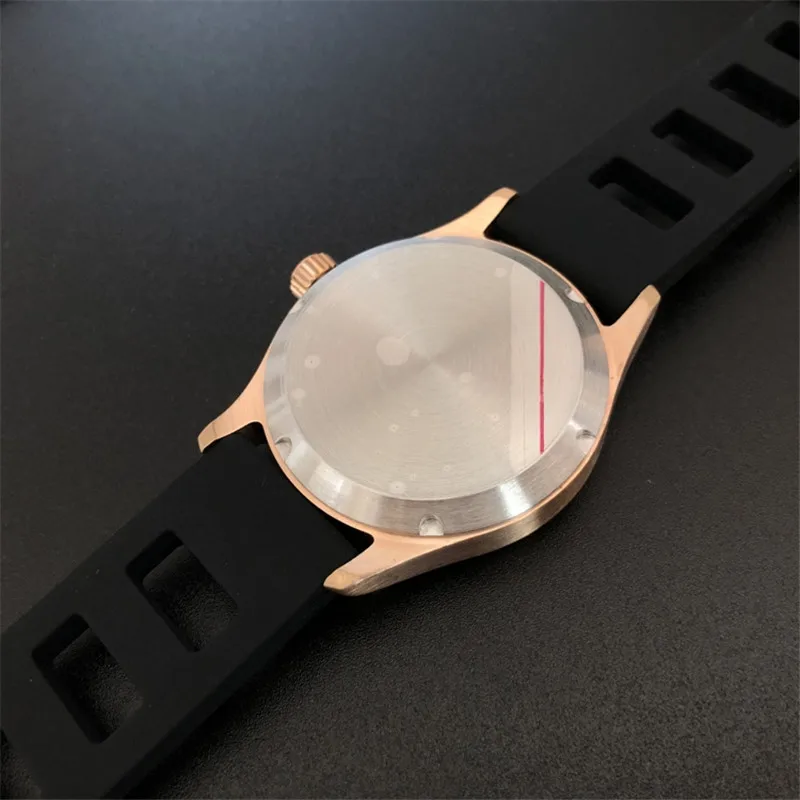 Мужские бронзовые автоматические часы пилота 200 водостойкие Relojes сапфировое стекло винтажные наручные часы для дайвинга мужские Hombre