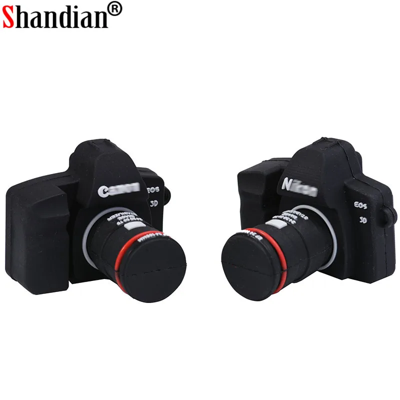SHANDIAN USB в форме камеры флэш-карта памяти флэш-накопитель 64 Гб/32 ГБ/16 Гб карта памяти флэш-карта фотография подарки
