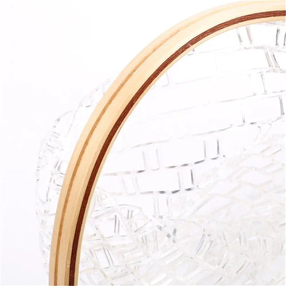 Деревянная рыболовная сеть для ловли нахлыстом мягкая резиновая сетка