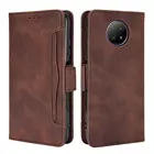 Чехол-книжка для Xiaomi Redmi Note 9 T, 5G, 2021, с отделением для карт, кожаный