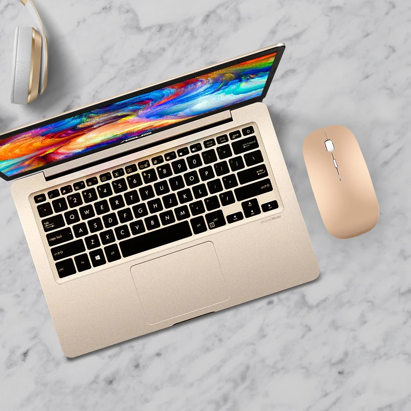 

Optical Wireless Bluetooth Mouse For ASUS GL503GE ROG GL503VM VivoBook 15 X510UA E205SA Rechargeable Silent Mouse For Laptop PC