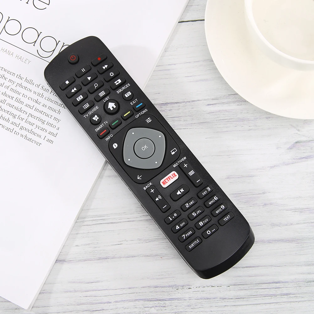 new original smart remote control suitable for philips tv smart fernbedienung netflix remote control hof16h303gpd24 398gr08b free global shipping