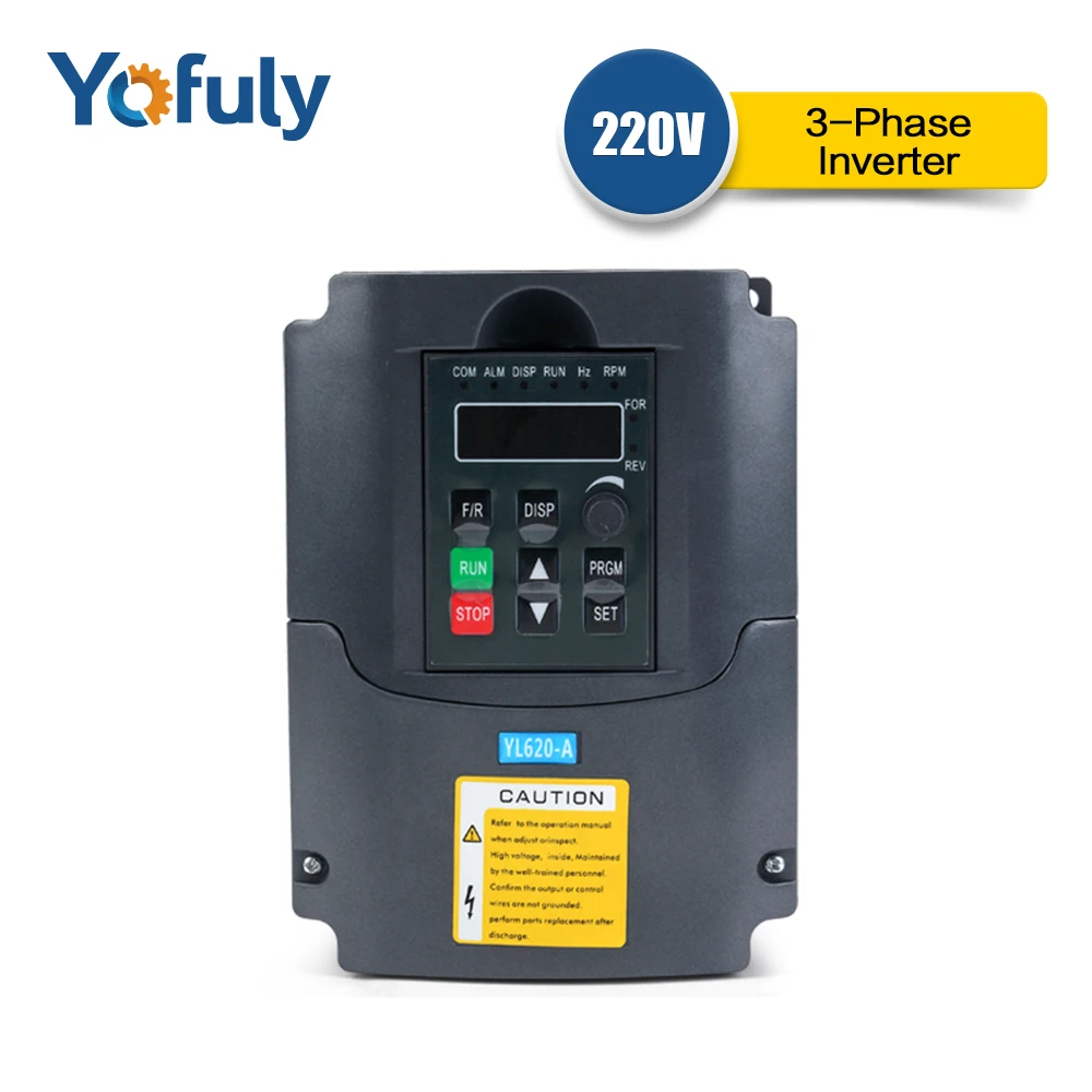 0.75kw/1.5kw/2.2kw 220V VFD Variable Frequency Drive 400Hz S
