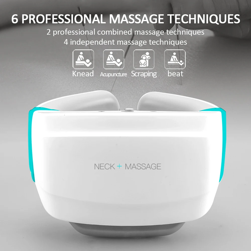Умный Электрический массажер для шеи и плеч инструмент облегчения боли