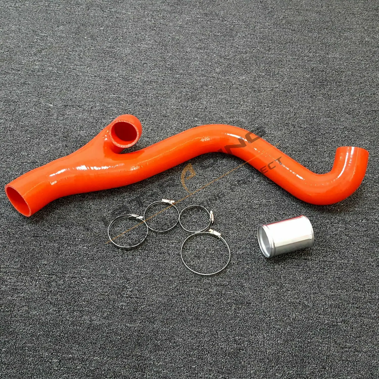 Обновленная красная силиконовая турбо выпускная труба для BMW 135i 1M 535i 535xi Z4 N54