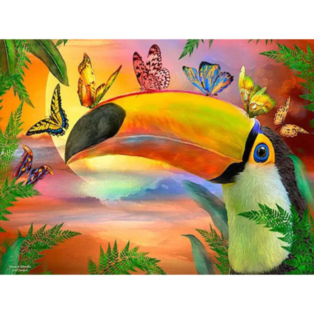 

Набор для вышивки крестиком «сделай сам», животное, бабочка, цветок, набор для рукоделия, холст с принтом, украшение для дома, новый дизайн