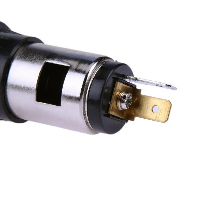 

Universal 12V 120W Waterproof Car Motorcycle Cigarette Lighter Plug Power Outlet Socket For Motorcycle Boat Mower Tractor Cars
