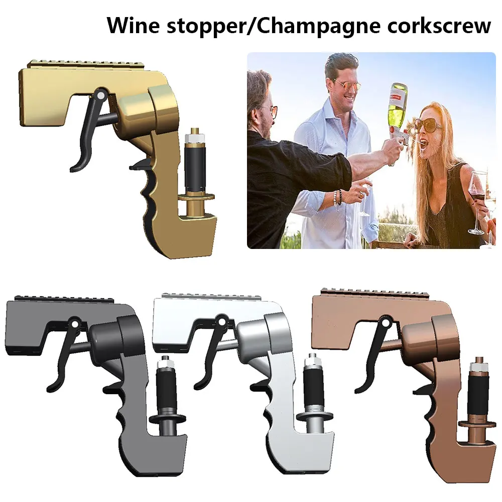 Пистолет для шампанского вакуумный распылитель бутылок пива клуба вечеринки