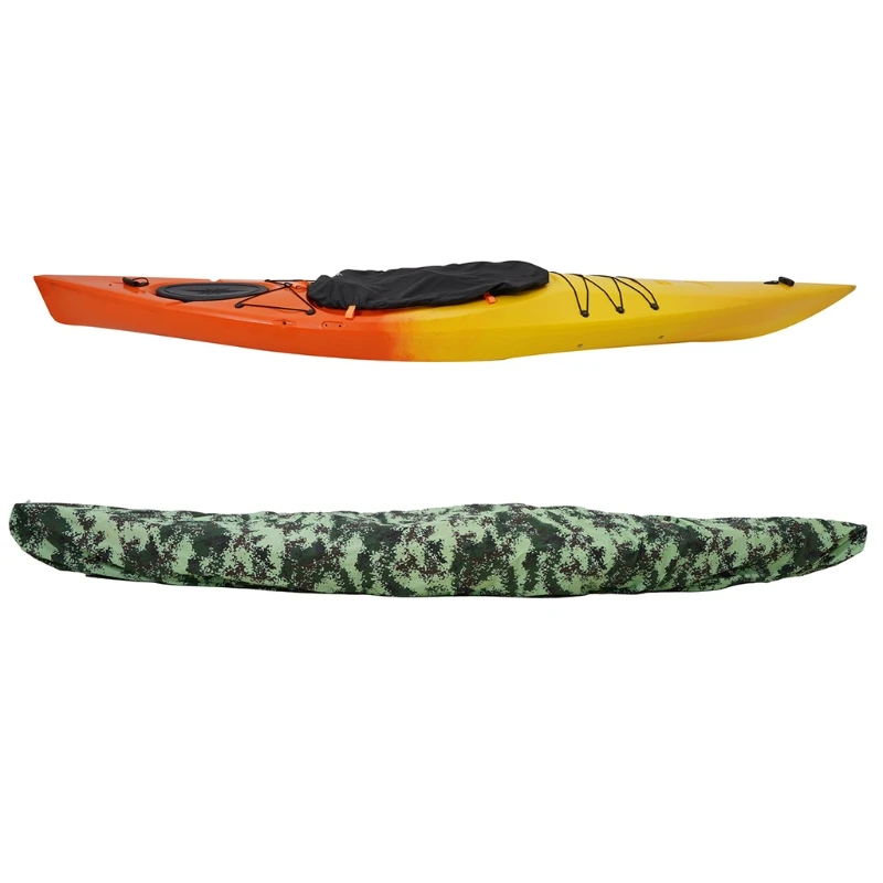 

H053 Waterproof UV Protection Outdoor Kayak Storage - Universal Size Canoe Cover and Paddle Board Cover - Tough HDPE Material