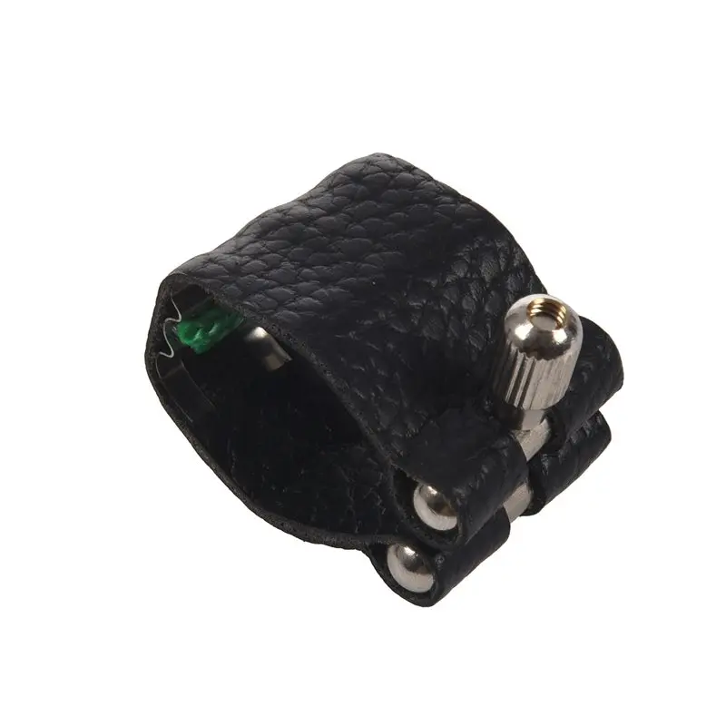 Кожа Марка сопла замок Лигатура с выпрямителем для альт тенор Стандартный