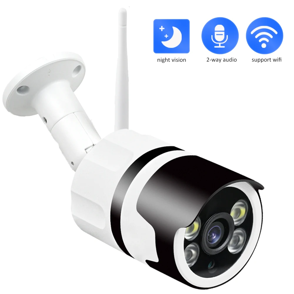 

Security WiFi Camera 1080P HD Outdoor IP Camera P2P Mini CCTV Bullet Camera Cloud Storage Night Vision Surveillance Camera