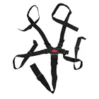 5-точечный Регулируемый безопасное вспомогательное устройство для автомобильного ремня через одно плечо Универсальный Детский стульчик Безопасность ремень высокое качество обеденный стул повязки ремня безопасности