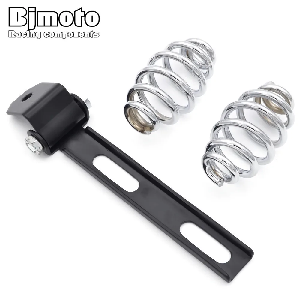 BJMOTO мотоцикл Solo Seat 3 &quotInchs пружины кронштейн крепление сиденья капот кафе гонщик