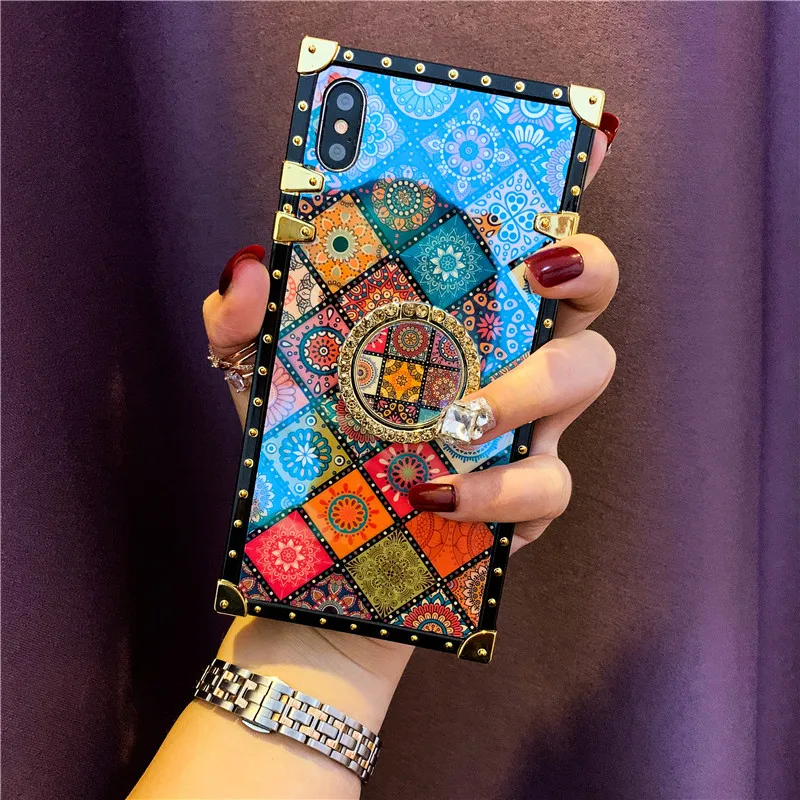 Роскошный чехол рамка для huawei Nova 3 3i 3e 4 4e P30 Pro Lite Honor 8X 10i 20i Y7 mate P20 PRO решетчатый