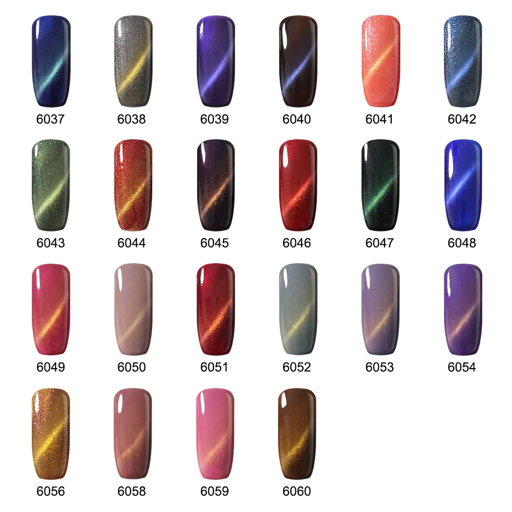 NAILCO 10 мл кошачий глаз замачиваемый Гель лак полуперманентный УФ светодиодная