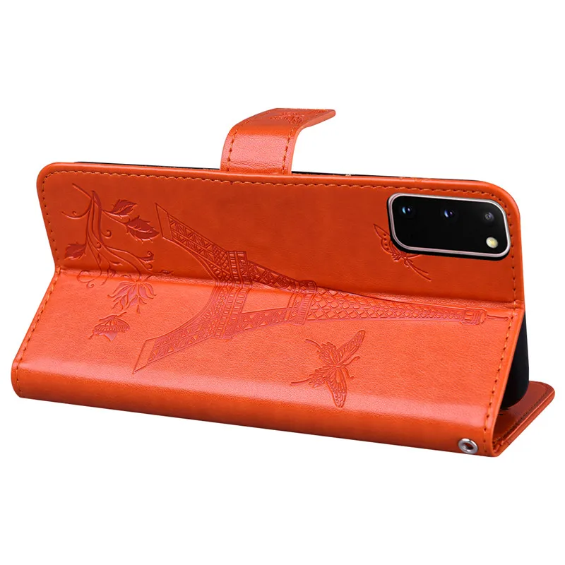 

For Samsung A01 A11 A21S A31 A41 M11 M31 M30S A80 A90 A750 S105G A30S A50S A8S PU Flip Stand Leather Butterfly wallet phone case
