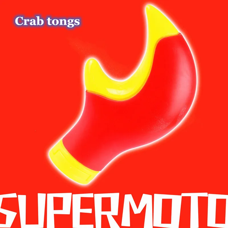 

Funny car motorcycle bicycle helmet crab glasses decoration off-road motorcycle face full off-road helmet car devil horns