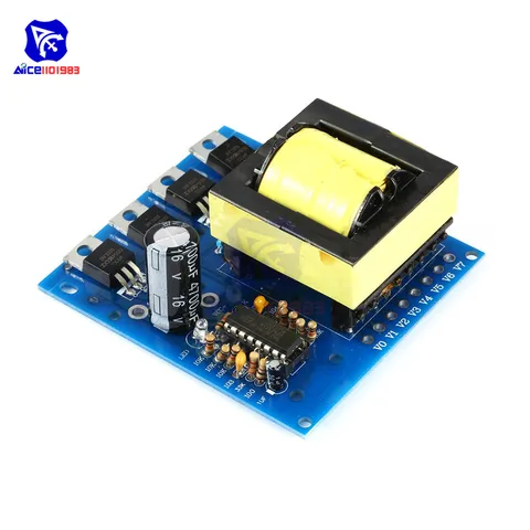 Преобразователь DC 12В в AC 220В/380В 500Вт diymore Step Up Module