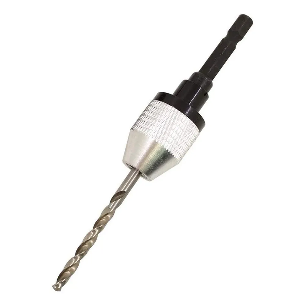 

Quick Change Drill Chuck Tool Quick Release Keyless Drill Chuck Rotary Tool Chuck 0.3-6.5mm 2pcs