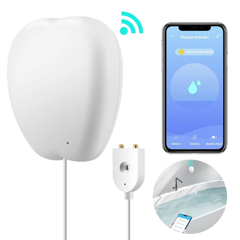 

Датчик утечки воды LXAF, Wi-Fi датчик заливающего воздуха