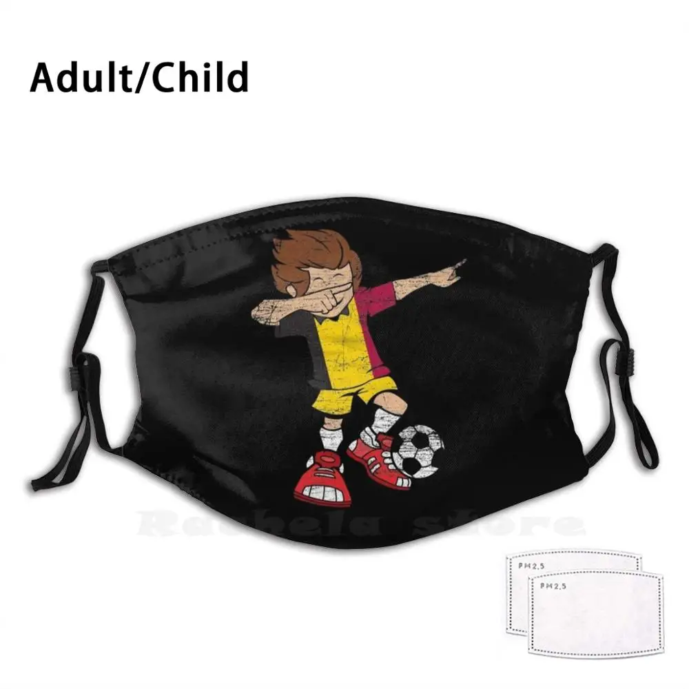 Бельгия Флаг футболиста Джерси с забавным принтом многоразовый фильтр Pm2.2788