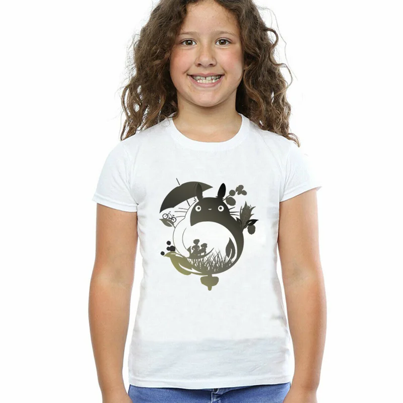 

«Мой сосед тоторо» футболка для девочек; Одежда для детей; В винтажном стиле; Для костюмированной вечеринки по японскому аниме Haikyuu девушки ...