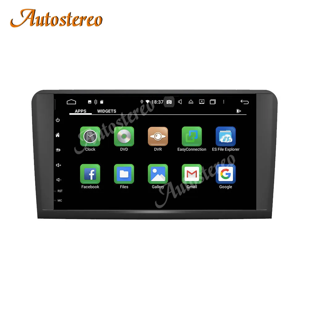 Автомобильный DVD-плеер для Mercedes-Benz ML Class W164 Android 10 128 ГБ DSP GPS-навигация