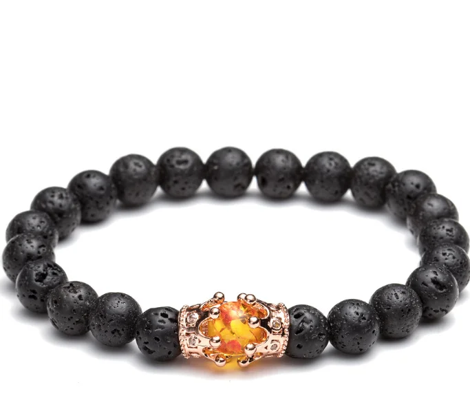 Желтый 8 мм чешские Многоцветный агатовыми бусами чакра рейки Будда Йога браслет