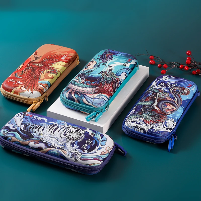 

Switch Storage Bag NS Controller PU Painted Protective Case Carrying Game Host Protect Box Cover For Nintendo Switch Accessories