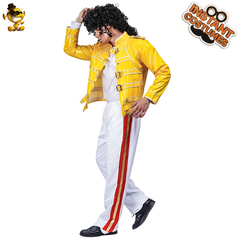 

Men's Costume Cosplay Singer Dancer Costume Carnival Party Cos Clothing Performance Clothing For Adult Men