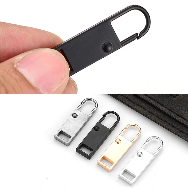 

2pcs Fashion Metal Zipper Head Zipper Lightning Repair Kits Zipper Pull For Zipper Slider Diy Sewing Craft Sewing Kits Metal Zip