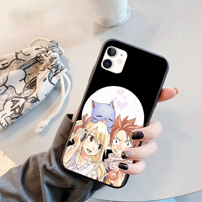 

Anime cartoon art fairy tail Phone Case for iPhone 11 12 mini pro XS MAX 8 7 6 6S Plus X 5S SE 2020 XR