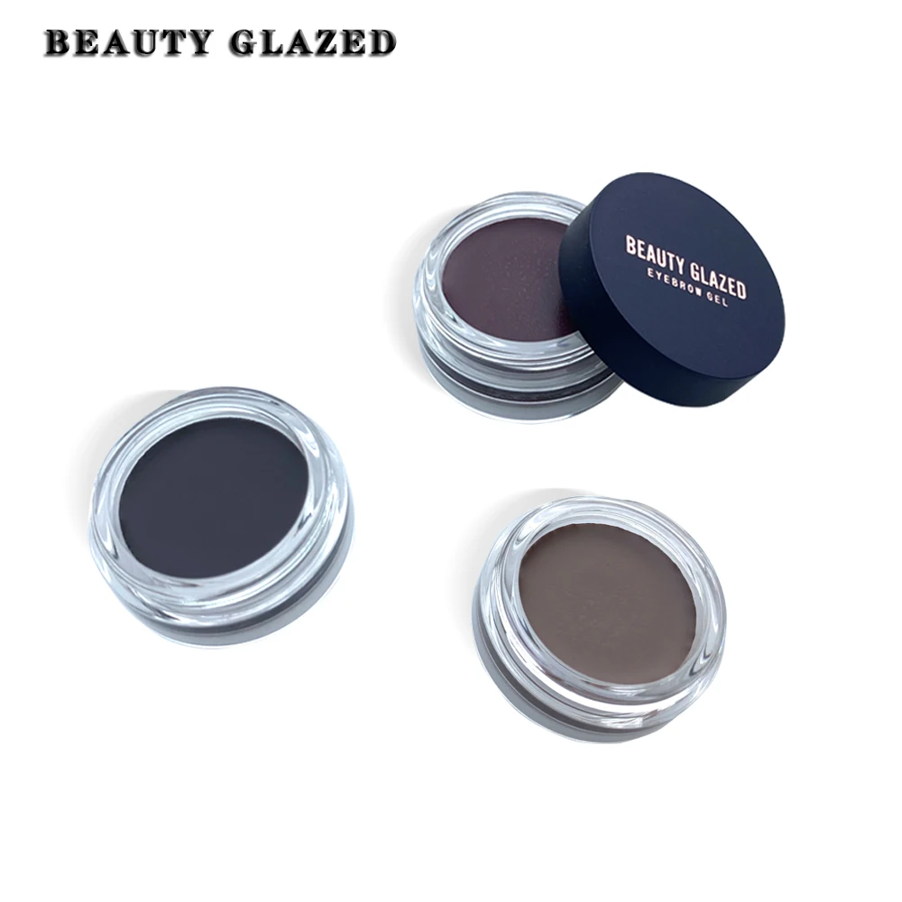 Beauty Glazed Новое поступление Профессиональный гель для бровей 5 цветов высокий тинт