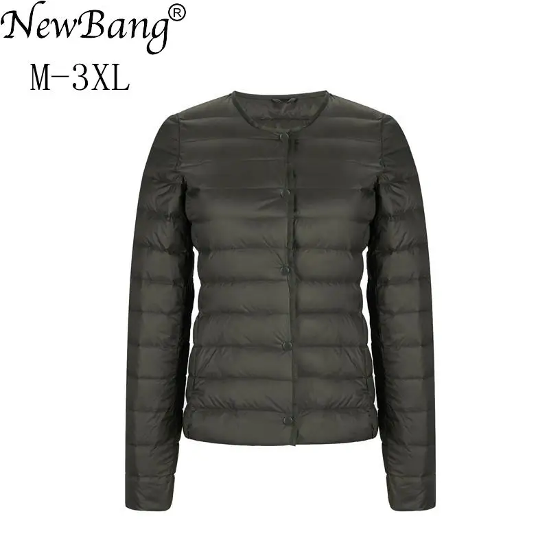 Пуховик женский ультралегкий из матовой ткани без воротника|Женские пуховики| |