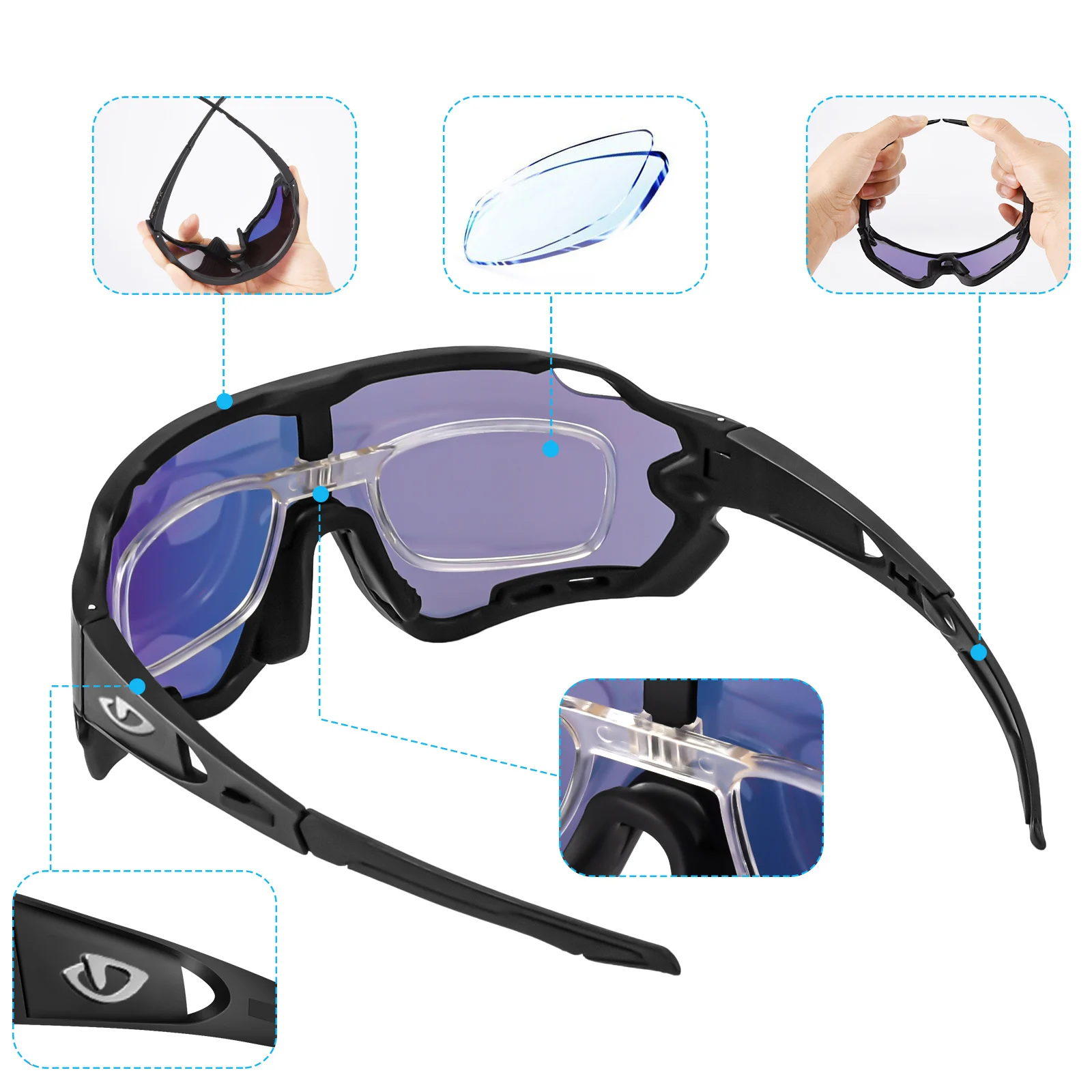

Outdoor Cycling Sunglasses Road Bicycle glasses Men Women Mountain Bike Eyewear Road Speed Bicycle sports Sunglasses Goggles