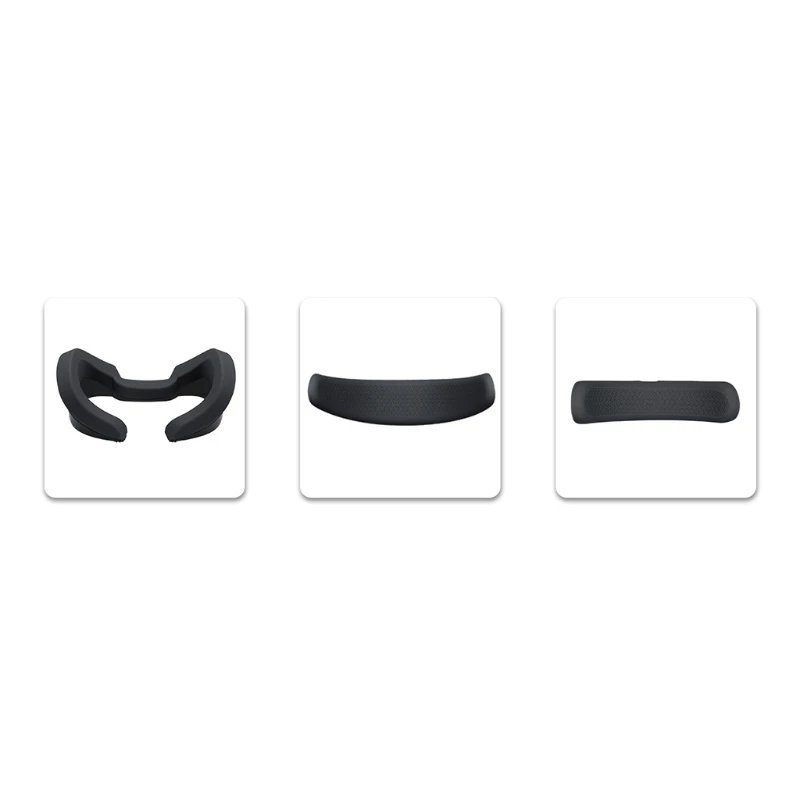 

Silicone Pad VR Glesses Eye Mask Pad Face Protective Cover For -Oculus Rift S VR 20CB