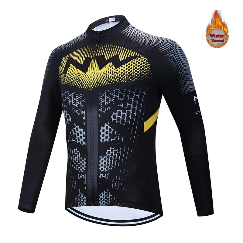 NW2020 зимние теплые флисовые мужские велосипедные штаны Триатлон Открытый