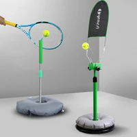 outdoor tennis trainer aid machine swing training topspin ball actions assist tools portable home tennis ball exercise equipment