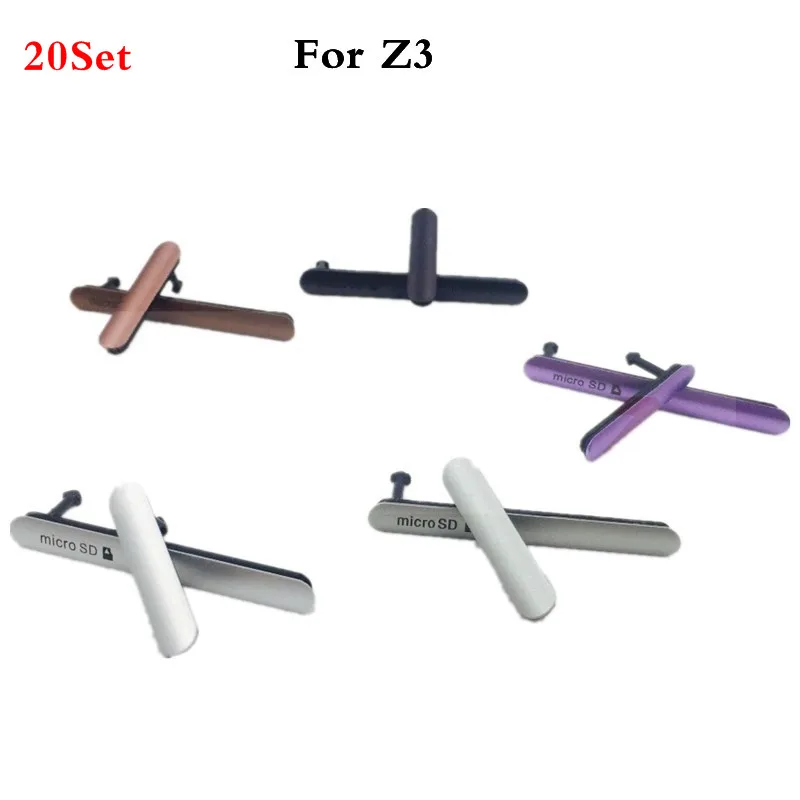 20 компл./лот оригинальный новый слот для зарядки Micro SD SIM карты Пылезащитная
