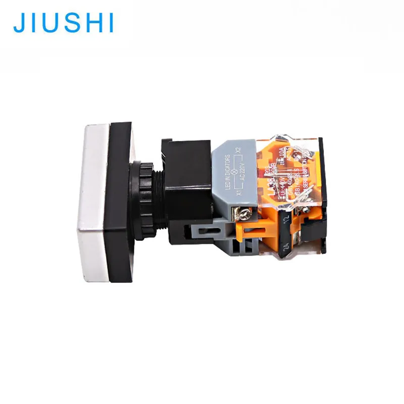 LA38-11D/RG мгновенный двойной кнопочный переключатель с подсветкой