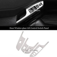 stainless steel for honda crv cr v 2012 2016 interior accessories door window glass lift control switch panel cover trim 4pcs