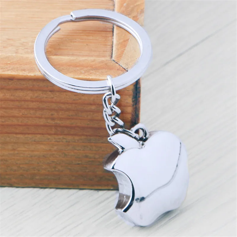 

Small Apple Keychain Zinc Alloy Advertising Promotional Gift