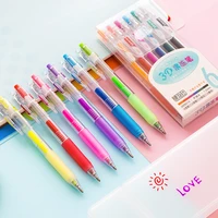 colors gel pens set 3d font 1 0mm assorted cute pen student stylo kawaii stationary school supplies juice penne scuola glaze