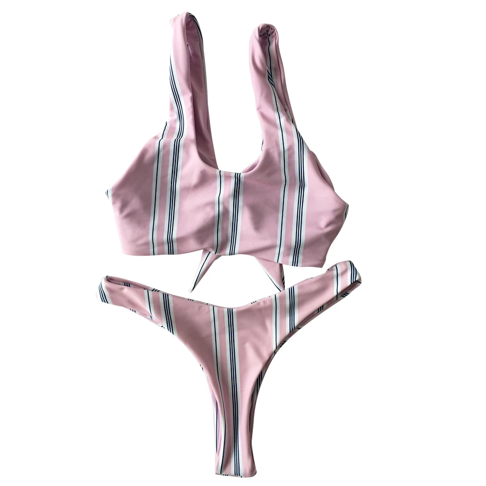 Повязки плед комплект бикини 2020 пуш ап купальник купальный костюм Для женщин в